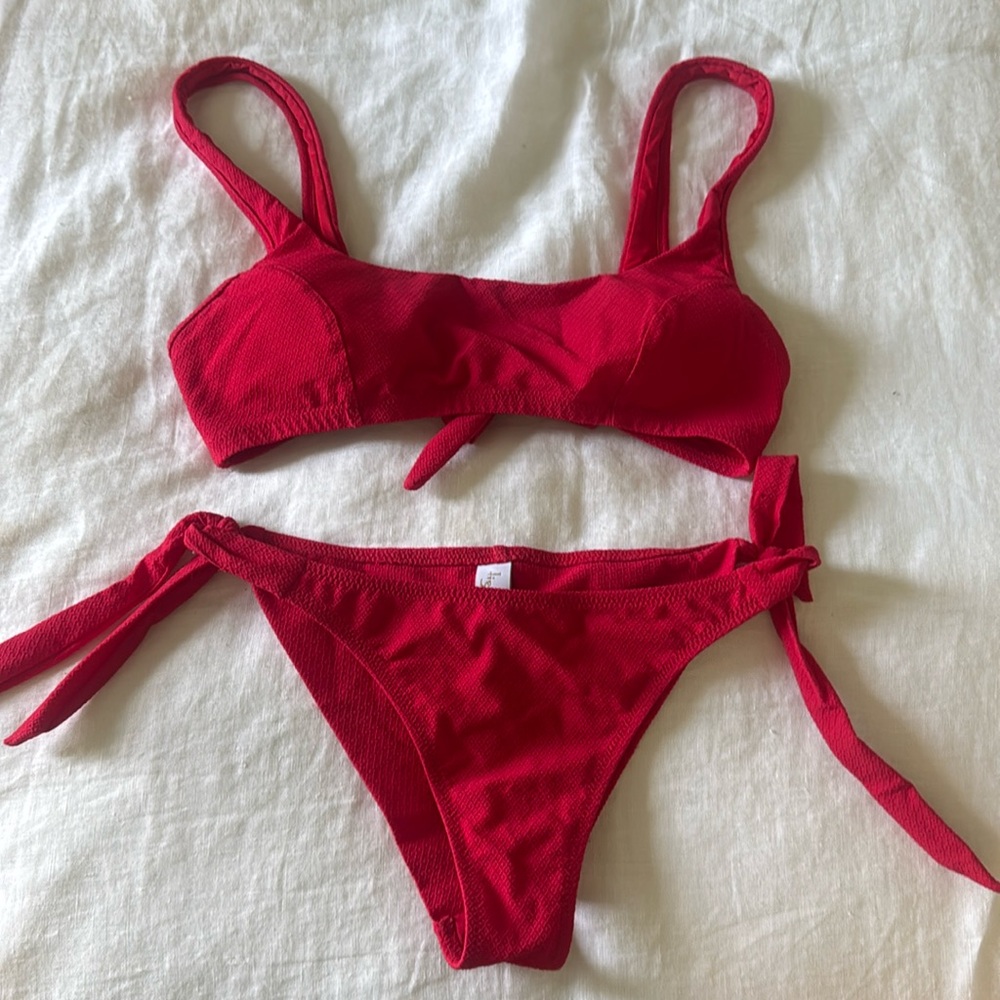 Tigerlily swimsuit red size small